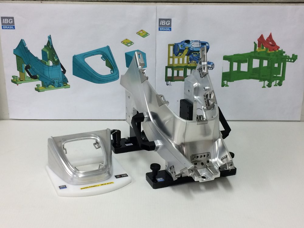 Peça técnica usinada